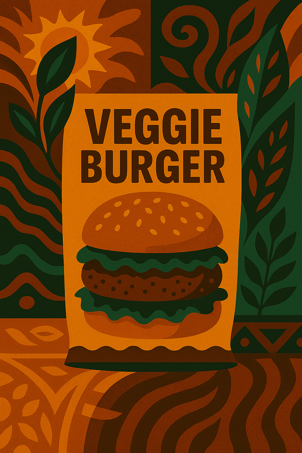 Flavorful Veggie Burger